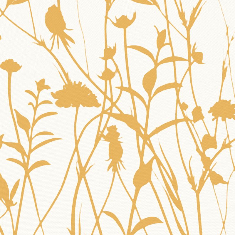 Specialty Wildflower Marigold on Ivory cuff